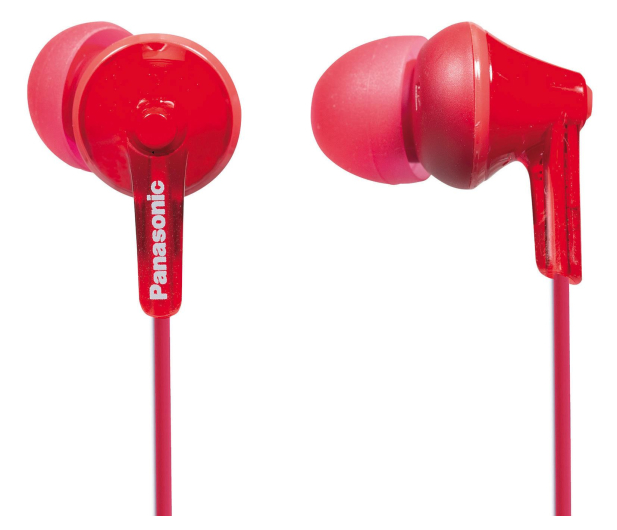 PANASONIC RP-HJE125E-R Czerwony Panasonic RP-HJE125E-R - 217467 - zdjęcie